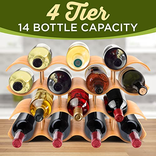 Bamboo Wine Rack (Desktop)
