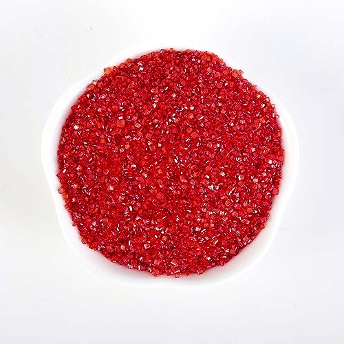 Red Sanding Sugar Sprinkles (3 Ounce)