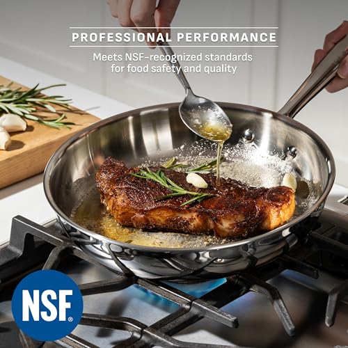 Pro Tri Ply Stainless Steel 2 qt Saucepan with Lid (Saucepan)