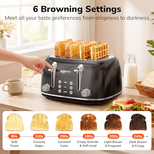 Toaster 4 Slice (4 Slice / Black)