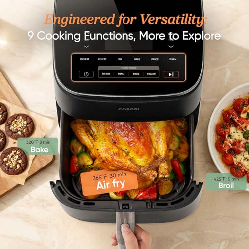 TurboBlaze Air Fryer (Air fryer / Dark Gray)