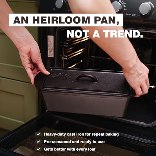 Cast Iron Bread Pan With Lid