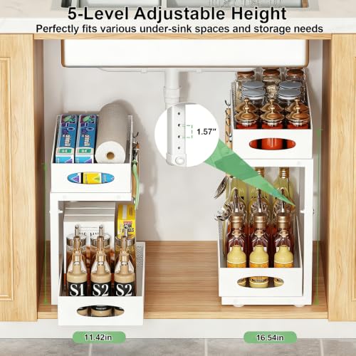 Under Sink Organizer (White)
