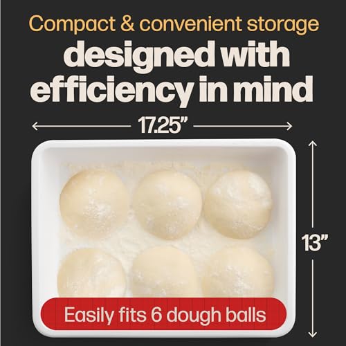 Pizza Dough Proofing Box (2 Pack)
