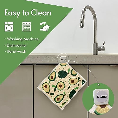 Swedish Dishcloths for Kitchen (Fruit Party)