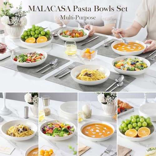 8.85" Large Pasta Bowls (4 Count)