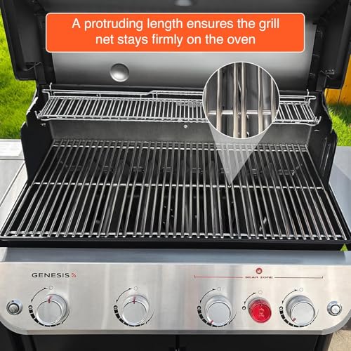 SUS304 9MM Grill Grates for Weber Genesis II E (9MM 18.75" for Weber Genesis 400)