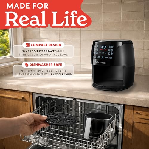 Air Fryer 6 Qt Basket Capacity