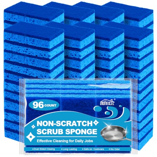 Sponges Kitchen 96 Pack (Blue-rectangle)