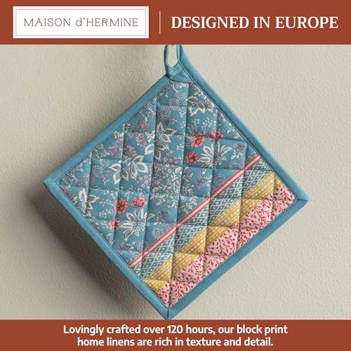 Pot Holders 100% Cotton Potholders (001 - Marquise / 8" x 8" (Pot Holder Pack of 1))