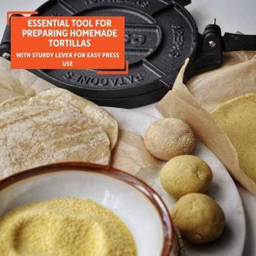 USA Tortilla Press (Cast Iron / 10 Inch)