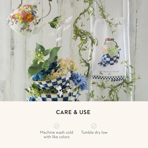Cotton Dish Towel (Hydrangea Tea Kettle / 1-Pack)