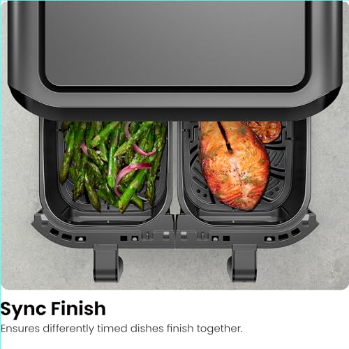 TurboFry Touch Dual Air Fryer (9 Quart)