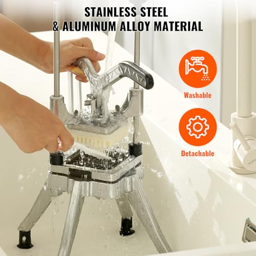 Commercial Vegetable Fruit Chopper 1 (Lever style 1/4″)