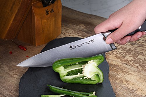 TV2 Series 1023039 Swedish 14C28N Steel Forged 8 (8-Piece Knife Block Set)