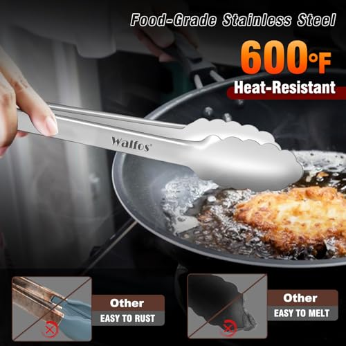 17 Inch Extra Long Grill Tongs (Extra Long 17 inch / Stainless Steel)