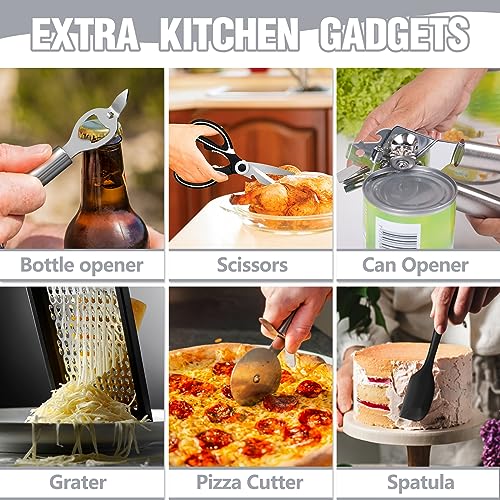 Kitchen Utensils Set (Black)