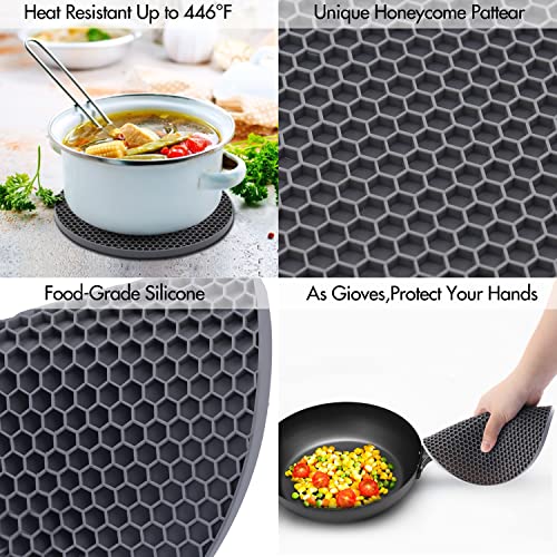 Silicone Trivets for Hot Pots and Pans