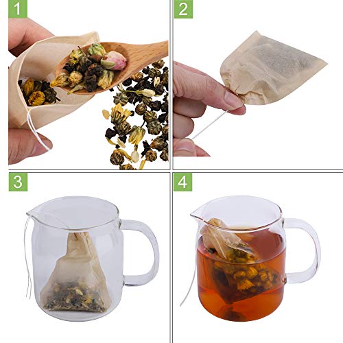 Eco Fil Disposable Tea Filter Bags for Loose Tea