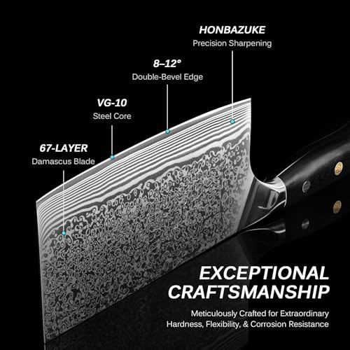 Vegetable Cleaver Knife (Meat Cleaver Knife / 7")