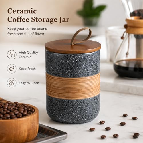 Airtight Coffee Container (Grey / 28 fl.oz)