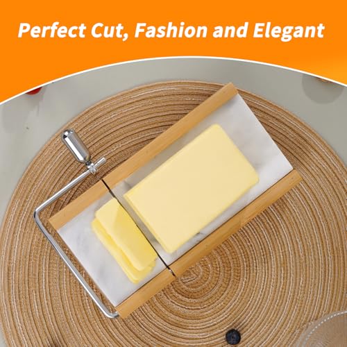 Marble Cheese Slicer (White)