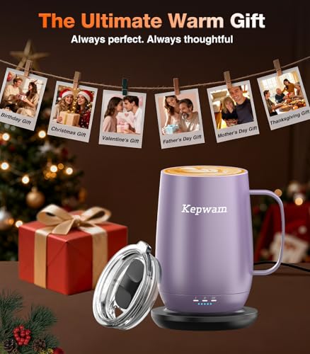 Heated Coffee Mug T2 (Lilac Violet / 20oz)