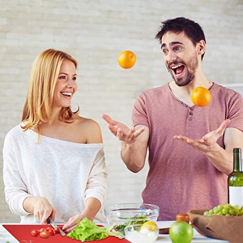 Plastic Cutting Boards for Kitchen (Multi colors)