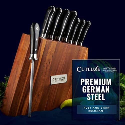 Kitchen Knife Set (8 Pcs Knife Set with Block)