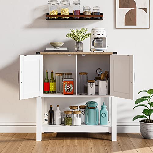 Console Table Coffee Bar Sofa Cabinet (White)