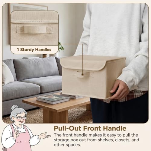 Memory Keepsake Storage Box (Khaki / Small-2 Pack)