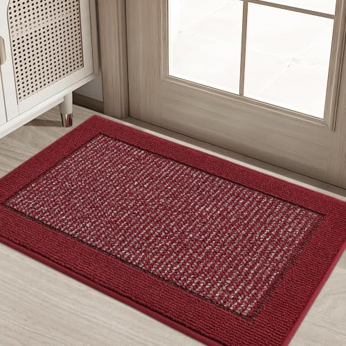 Indoor Door Mat 20" x 32" (Red / 20" X 32" (Rectangular))