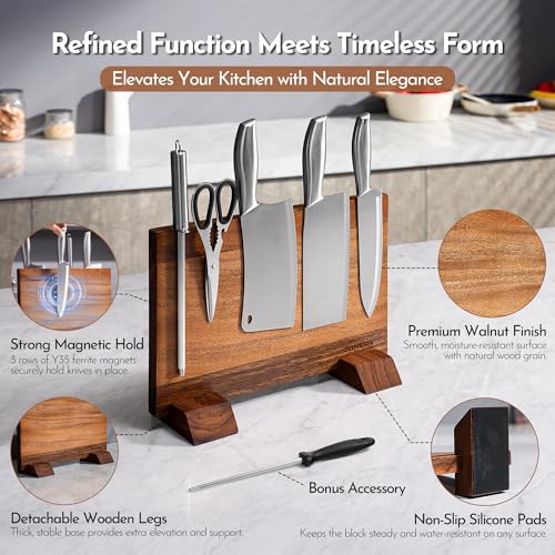 Double Sided Magnetic Knife Block