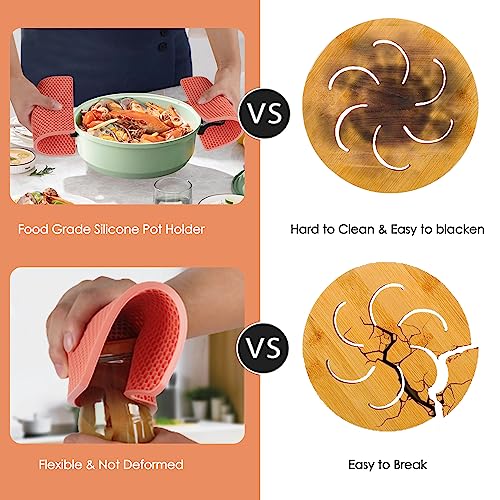 4 Pack Trivets for Hot Dishes
