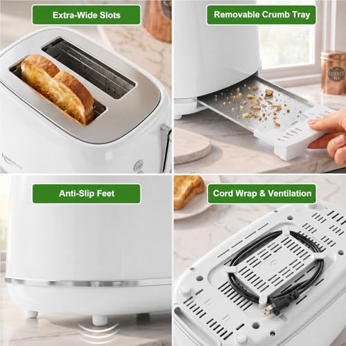 2 Slice Toaster (2 Slice / White)