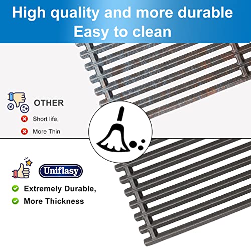 17" Cast Iron Grill Grates for Charbroil Commercial Infrared 463355220 463242516 463242515 466242615 463243016 463346017 466242616 463364824 3 (17" x 22.5")