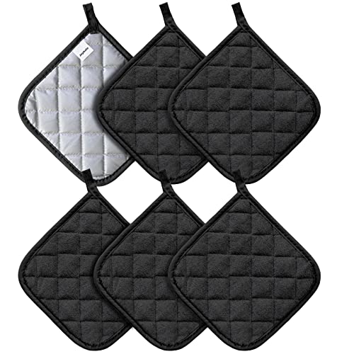 6 Pack Pot Holders for Kitchen Clearance (6 Count)