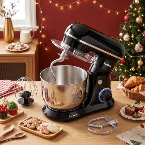 4QT Electric Stand Mixer (Black)