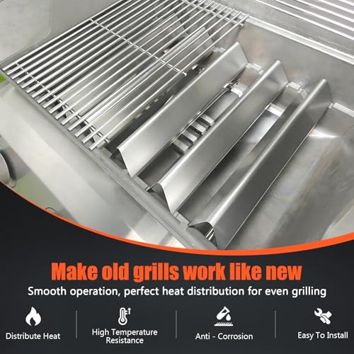 15.3" Flavorizer Bars and Grill Grates for Weber Spirit E (S8 7636+7636)