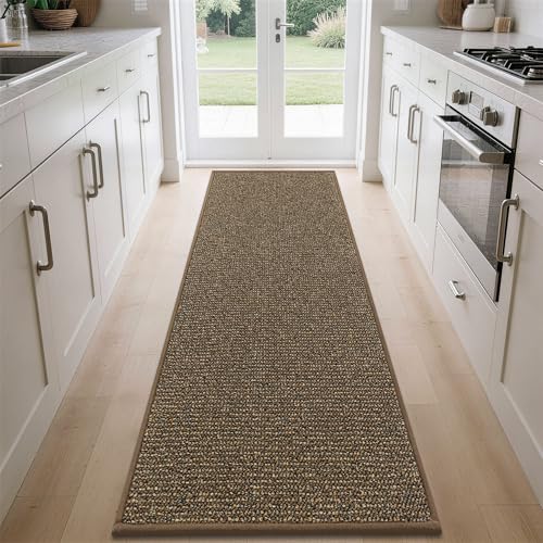 Kitchen Runner Rugs 32"x84" (Brown / 32" X 84" (Rectangular))