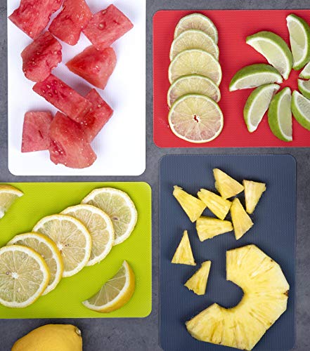 Heavy Duty Cutting Board Grippmat (5.5 x 8 inches / Gray/ Red/ White/ Green)