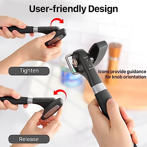 Can Opener Manual Side Safe Cut Can Opener Smooth Edge