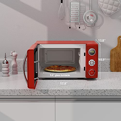 GLCMKA07RDR 07 Microwave Oven (Red / .7 cu ft / Classic)