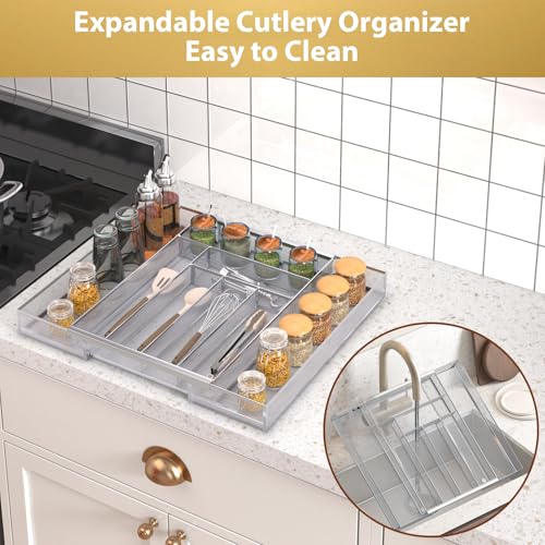 Silverware Organizer Metal Mesh