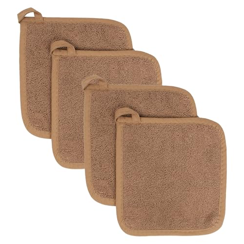 Terry Potholder & Hot Pad (4 Count)