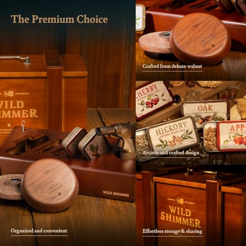 Cocktail Whiskey Smoker Kit with Torch
