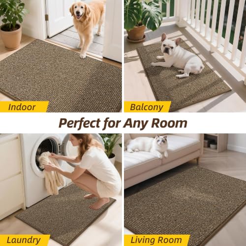 Dirt Trapper Door Mat 20" x 32" (Brown / 20'' X 32'')