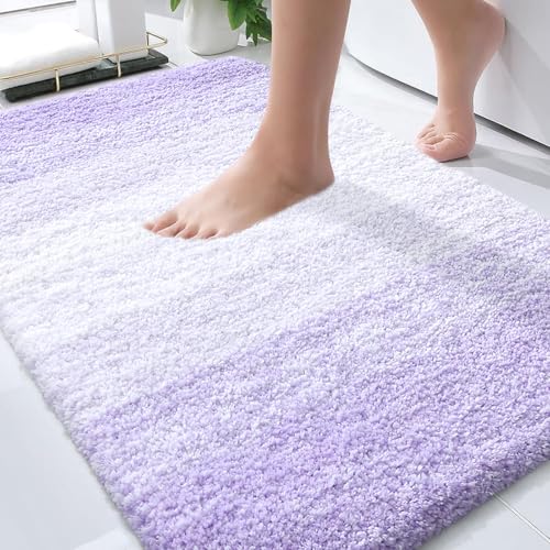 Bathroom Rugs Mat 30x20 (30" X 20" / Light Purple)