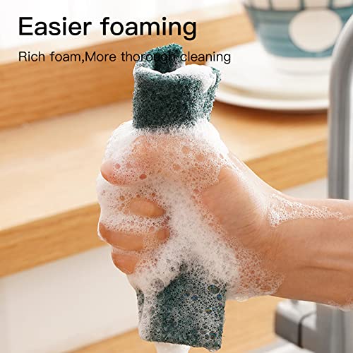 Heavy Duty Scour Pads Sponge Dish Scrubber Non (12 Count)