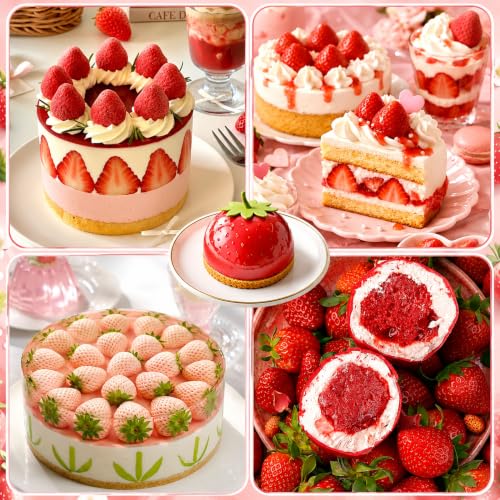 Strawberry Silicone Mold for Baking Mousse Cake